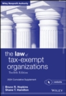 Image for The Law of Tax-Exempt Organizations : 2024 Cumulative Supplement