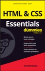 Image for HTML &amp; CSS Essentials For Dummies