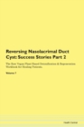 Image for Reversing Nasolacrimal Duct Cyst : Success Stories Part 2 The Raw Vegan Plant-Based Detoxification &amp; Regeneration Workbook for Healing Patients.Volume 7