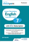 Image for Cambridge Checkpoint Lower Secondary English Teacher&#39;s Guide 7 with Boost Subscription