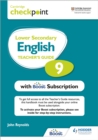 Image for Cambridge Checkpoint Lower Secondary English Teacher&#39;s Guide 9 with Boost Subscription