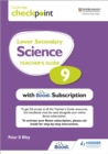 Image for Cambridge Checkpoint Lower Secondary Science Teacher&#39;s Guide 9 with Boost Subscription
