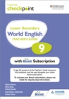Image for Cambridge Checkpoint Lower Secondary World English Teacher&#39;s Guide 9 with Boost Subscription