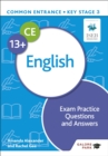 Image for Common entrance 13+ English: Exam practice questions and answers