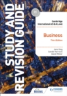 Image for Cambridge International AS/A Level Business. Study and Revision Guide