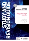 Image for Cambridge International AS and A Level Psychology. Study and Revision Guide