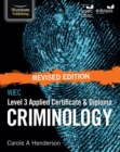 Image for WJEC Level 3 Applied Certificate &amp; Diploma Criminology: Revised Edition