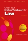 Image for Check Your English Vocabulary for Law