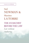 Image for The anarchist before the law  : law without authority
