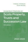 Image for Avizandum Statutes on Scots Property, Trusts and Succession Law