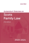 Image for Avizandum statutes on Scots family law 2023-2024