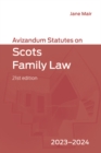 Image for Avizandum Statutes on Scots Family Law 2023-2024