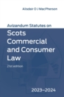 Image for Avizandum statutes on Scots commercial and consumer law  : 2023-24