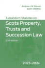 Image for Avizandum statutes on Scots property, trusts and succession law 2023-2024