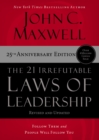 Image for The 21 Irrefutable Laws of Leadership