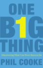Image for One Big Thing : Discovering What You Were Born to Do