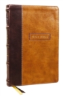 Image for KJV Holy Bible with Apocrypha and 73,000 Center-Column Cross References, Brown Leathersoft, Red Letter, Comfort Print: King James Version