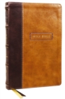 Image for KJV Holy Bible with Apocrypha and 73,000 Center-Column Cross References, Brown Leathersoft, Red Letter, Comfort Print (Thumb Indexed): King James Version