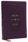 Image for KJV Holy Bible: Giant Print Thinline Bible, Purple Leathersoft, Red Letter, Comfort Print: King James Version (Vintage Series)
