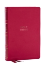 Image for NKJV, Compact Center-Column Reference Bible, Dark Rose Leathersoft, Red Letter, Comfort Print