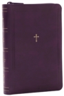 Image for NKJV Compact Paragraph-Style Bible w/ 43,000 Cross References, Purple Leathersoft with zipper, Red Letter, Comfort Print: Holy Bible, New King James Version