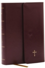 Image for KJV Holy Bible: Compact with 43,000 Cross References, Burgundy Leatherflex with flap, Red Letter, Comfort Print: King James Version