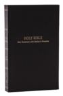 Image for KJV Holy Bible: Pocket New Testament with Psalms and Proverbs, Black Softcover, Red Letter, Comfort Print: King James Version