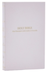 Image for KJV Holy Bible: Pocket New Testament with Psalms and Proverbs, White Softcover, Red Letter, Comfort Print: King James Version