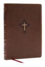 Image for RSV2CE, Thinline Large Print Catholic Bible, Brown Leathersoft, Comfort Print