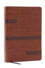Image for Color Code Study Bible, Revealing God&#39;s Truth Color by Color (NKJV, Brown Leathersoft, Red Letter, Thumb Indexed)