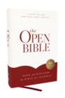 Image for The Open Bible: Read and Discover the Bible for Yourself (NKJV, Hardcover, Red Letter, Comfort Print)