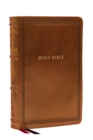 Image for NKJV Large Print Reference Bible, Brown Leathersoft, Red Letter, Comfort Print (Sovereign Collection)