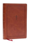 Image for KJV Giant Print End-of-Verse Reference Bible, Brown Leathersoft, Red Letter, Comfort Print