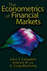 Image for The econometrics of financial markets
