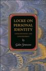 Image for Locke on personal identity: consciousness and concernment
