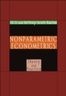 Image for Nonparametric econometrics: theory and practice