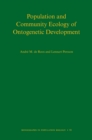 Image for Population and community ecology of ontogenetic development : v. 51