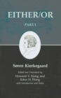 Image for Kierkegaard&#39;s Writings, III, Part I: Either/Or. Part I