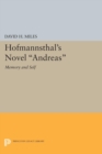 Image for Hofmannsthal&#39;s Novel &amp;quot;Andreas&amp;quot;: Memory and Self