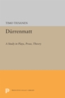 Image for Durrenmatt: A Study in Plays, Prose, Theory