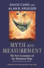 Image for Myth and Measurement: The New Economics of the Minimum Wage