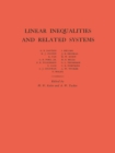 Image for Linear Inequalities and Related Systems. (AM-38) : 38