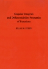 Image for Singular integrals and differentiability properties of functions