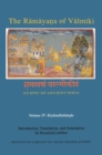 Image for Ramayana of Valmiki: An Epic of Ancient India, Volume IV: Kiskindhakanda.