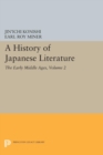 Image for History of Japanese Literature, Volume 2: The Early Middle Ages