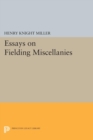 Image for Essays on Fielding Miscellanies