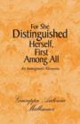 Image for For She Distinguished Herself