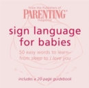 Image for Sign Language for Babies Cards