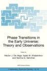 Image for Phase transitions in the early universe  : theory and observations
