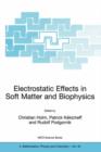 Image for Electrostatic Effects in Soft Matter and Biophysics